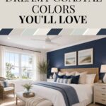The Best Coastal Paint Colors for a Light & Airy Homes - Pinterest Graphic