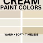 The Best Cream Paint Colors for a Warm & Timeless Home - Pinterest Graphic
