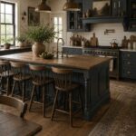 Vintage Farmhouse Kitchen Cabinet Paint Colors You'll Love- Pinterest Graphic
