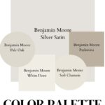 BM Silver Warm & Inviting paint Color Palette - Pinterest Graphic