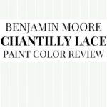 Benjamin Moore Chantilly Lace OC-65 Review Is It the Perfect Crisp White- Pinterest Graphic