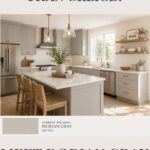 Sherwin-Williams Dorian Gray SW 7017 Review A Warm Gray with Beautiful Depth- Pinterest Graphic