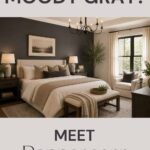 Sherwin-Williams Peppercorn SW 7674 Review The Dark Gray That Makes a Statement- Pinterest Graphic