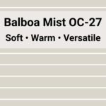 Benjamin Moore Balboa Mist OC-27 Review Is This the Perfect Warm Gray - Pinterest Graphic