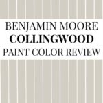 Benjamin Moore Collingwood OC-28 Review A Timeless Warm Gray- Pinterest Graphic